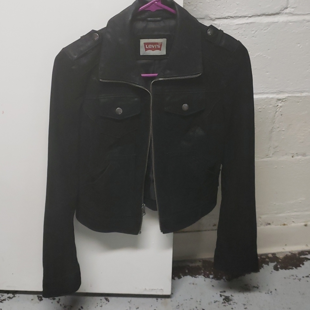 Leather jacket